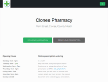 Tablet Screenshot of cloneepharmacy.com